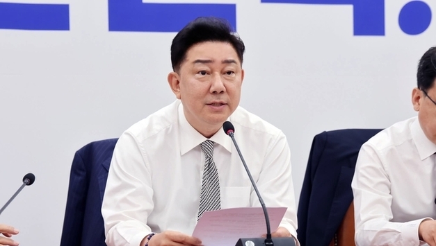 민주당 김병기 원내대표, 6월 19일 국회에서 제40차 정책 조정 회의 주재에서, 이재명 대통령의 성공적 G7 & 국격회복과 국민자존심 되찾는 성과!