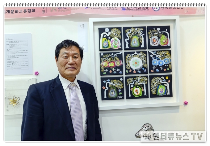  제9회 한국창작문화예술대전 세계미술작가교류협회 대상_ 박덕은(서양화)_그리움의 품속